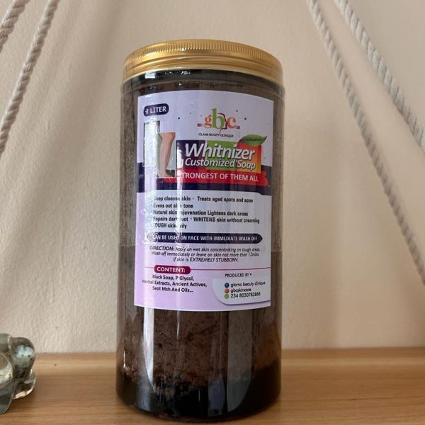 1 LITRE WHITENIZER CUSTOMISED WHITENING SOAP