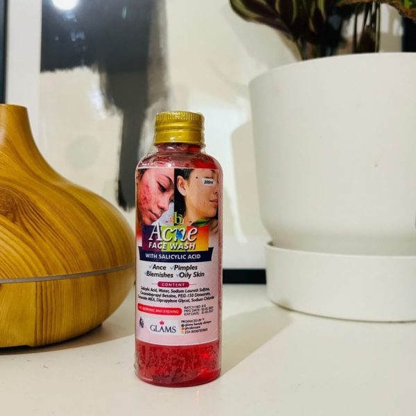 ACNE FACE WASH WITH SALICYLIC ACID