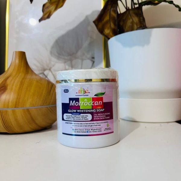 MOROCCAN GLOW WHITENING SOAP (600g)