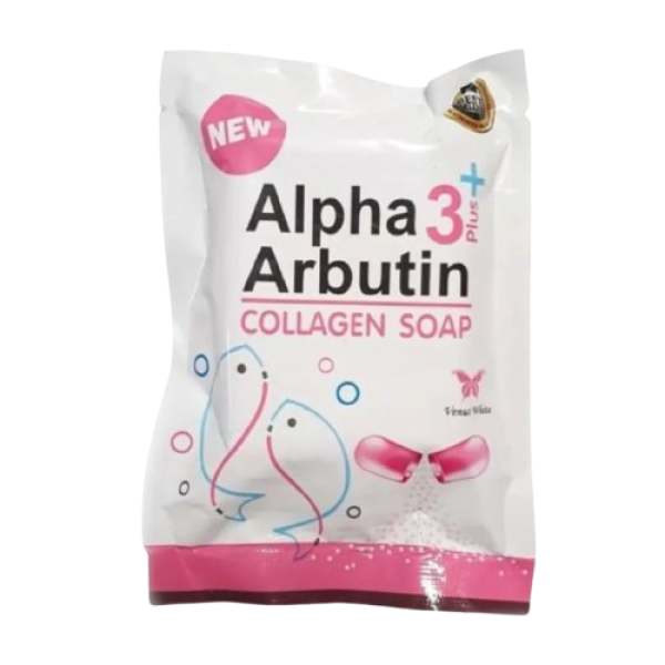 Alpha 3 plus Arbutin Collagen Soap
